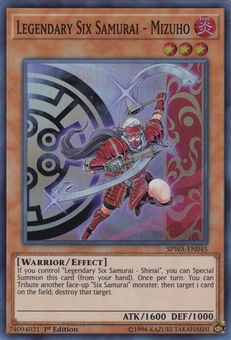 Legendary Six Samurai - Mizuho - Spirit Warriors (SPWA)