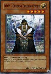 D.D.M. - Different Dimension Master - Structure Deck: The Dark Emperor (SDDE)