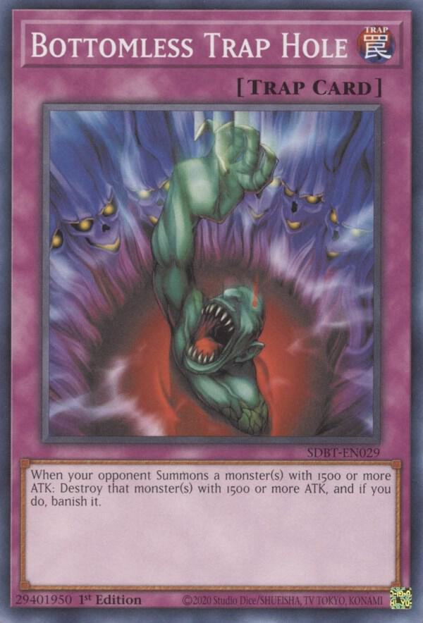 Bottomless Trap Hole - Structure Deck: Beware of Traptrix (SDBT)