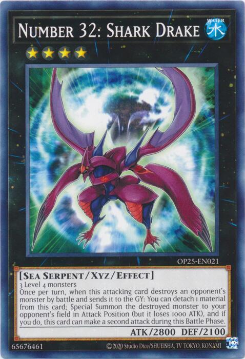 Number 32: Shark Drake - OTS Tournament Pack 25 (OP25)
