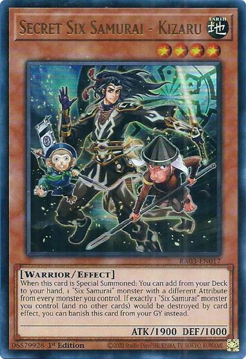 Secret Six Samurai - Kizaru (UR) - Quarter Century Bonanza (RA03)
