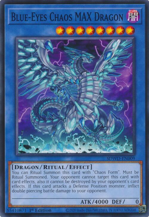 Blue-Eyes Chaos MAX Dragon - Structure Deck: Blue-Eyes White Destiny (SDWD)