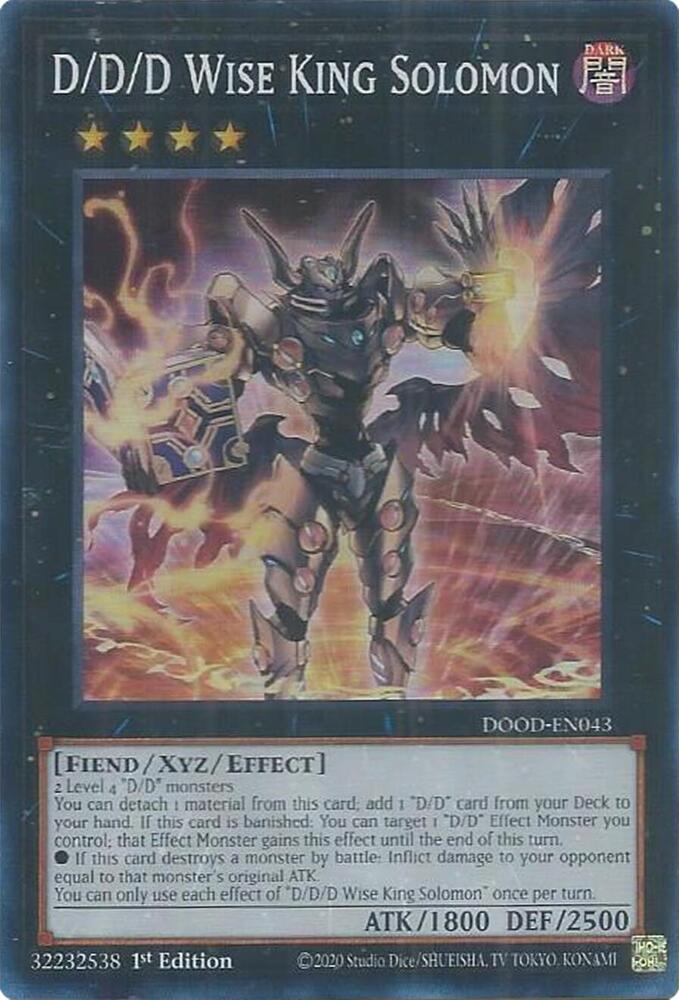 D/D/D Wise King Solomon - Doom of Dimensions (DOOD)