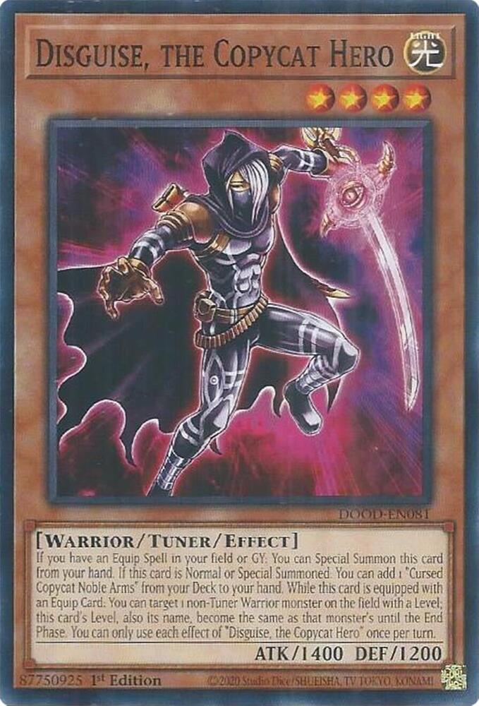 Disguise, the Copycat Hero - Doom of Dimensions (DOOD)