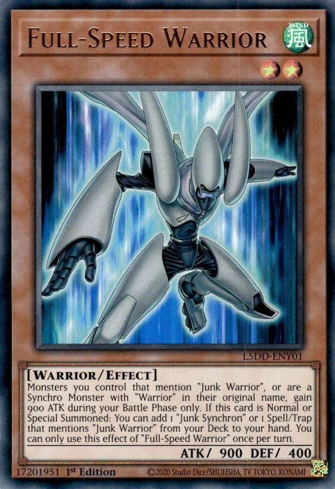 Full-Speed Warrior - Legendary 5D's Decks (L5DD)