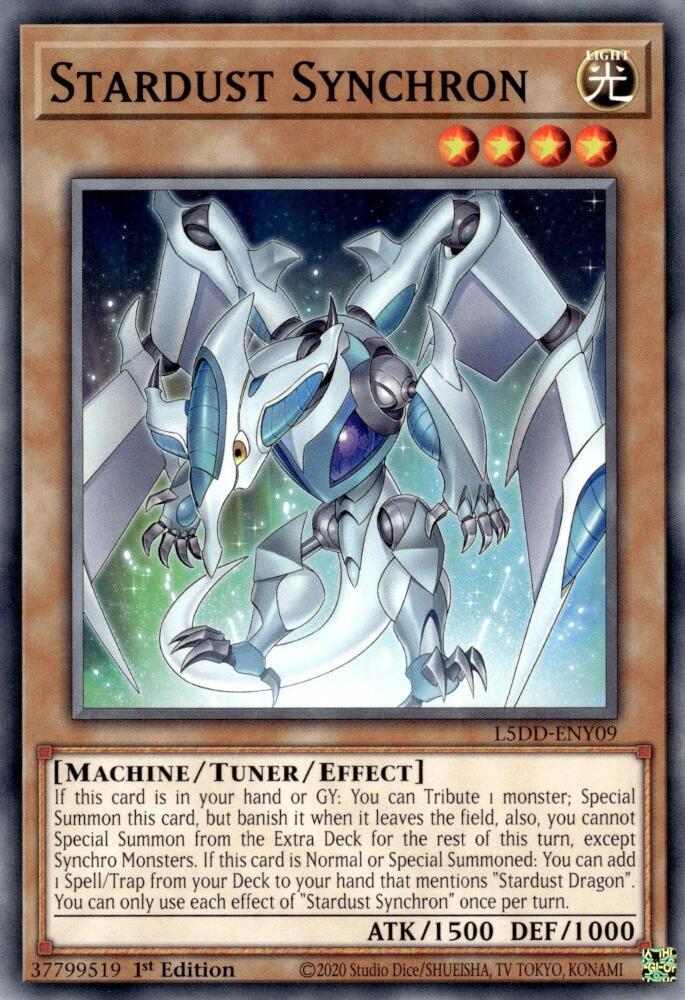 Stardust Synchron - Legendary 5D's Decks (L5DD)
