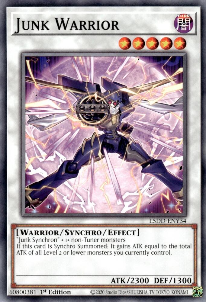 Junk Warrior - Legendary 5D's Decks (L5DD)