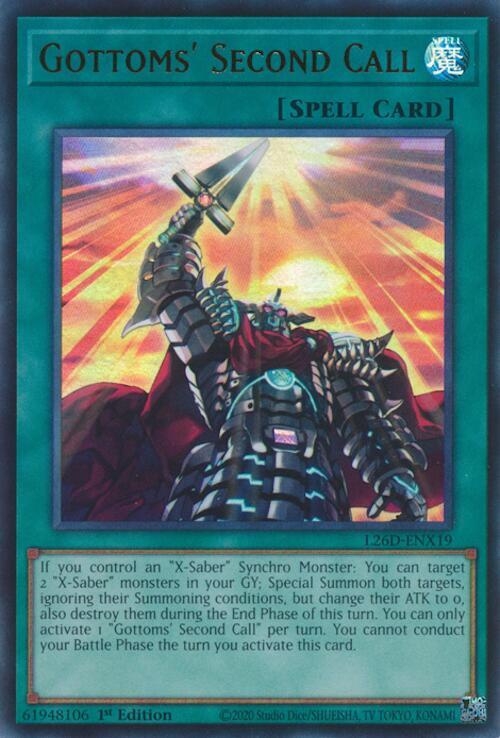 Gottoms' Second Call (Ultra Rare) - Legendary Modern Decks 2026 (L26D)