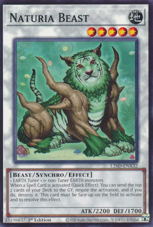 Naturia Beast - Legendary Modern Decks 2026 (L26D)