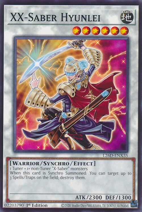 XX-Saber Hyunlei - Legendary Modern Decks 2026 (L26D)