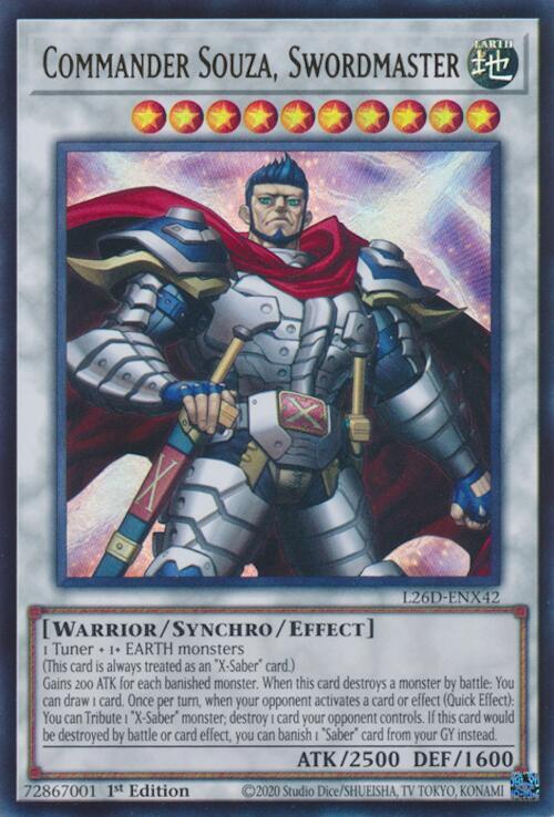 Commander Souza, Swordmaster - Legendary Modern Decks 2026 (L26D)