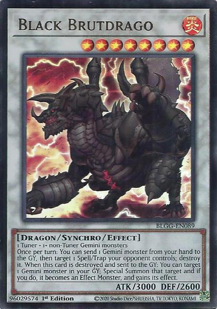 Black Brutdrago - Battles of Legend: Glorious Gallery (BLGG)