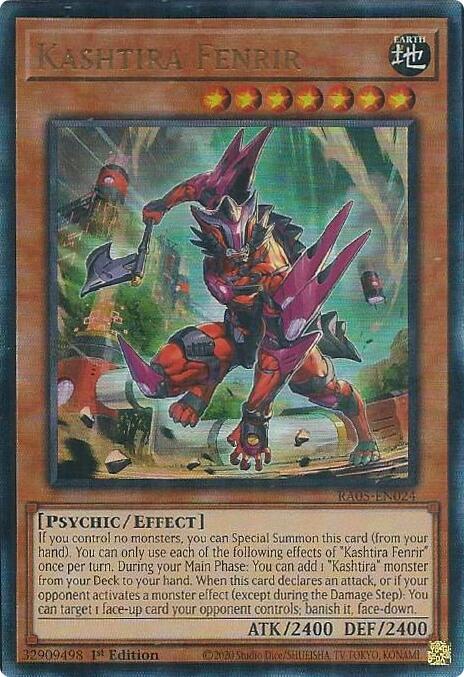 Kashtira Fenrir (PUR) - Rarity Collection 5 (RA05)
