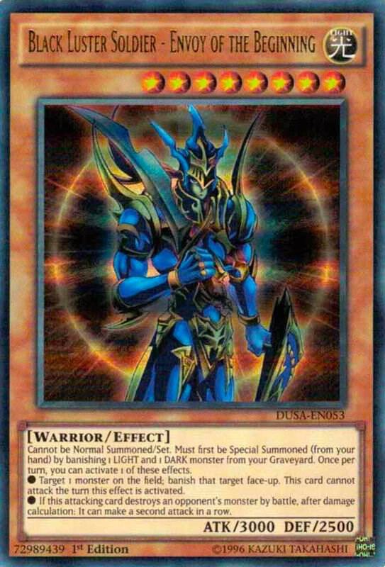 Black Luster Soldier - Envoy of the Beginning - Duelist Saga (DUSA)