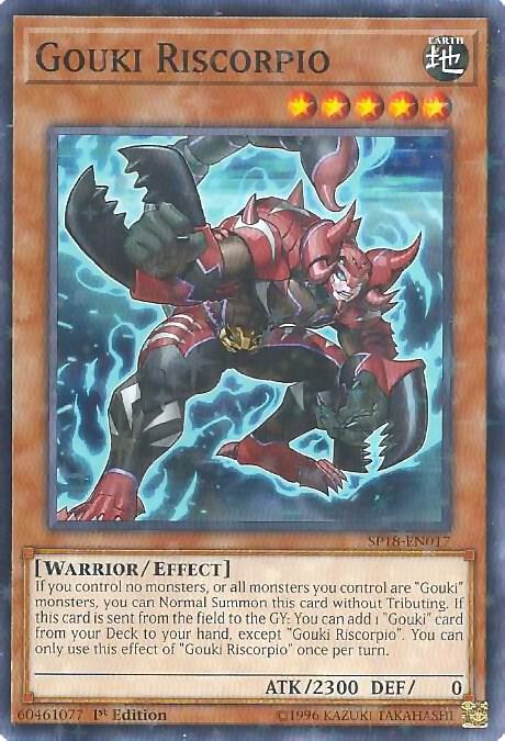 Gouki Riscorpio (Starfoil) - Star Pack VRAINS (SPV)