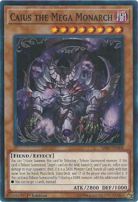 Caius the Mega Monarch - Structure Deck: Lair of Darkness (SR06)