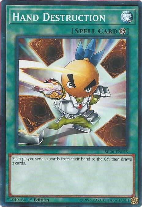 Hand Destruction - Structure Deck: Lair of Darkness (SR06)