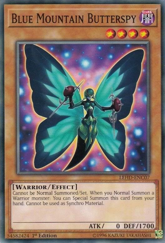 Blue Mountain Butterspy - Legendary Hero Decks (LDK4)
