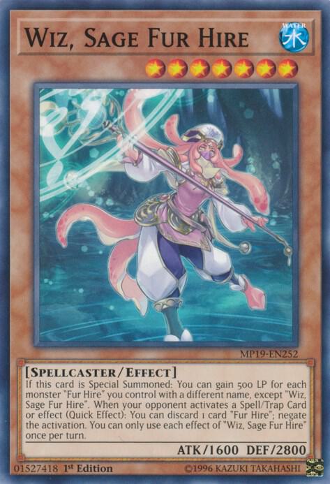 Wiz, Sage Fur Hire - 2019 Gold Sarcophagus Tin Mega Pack (MP19)