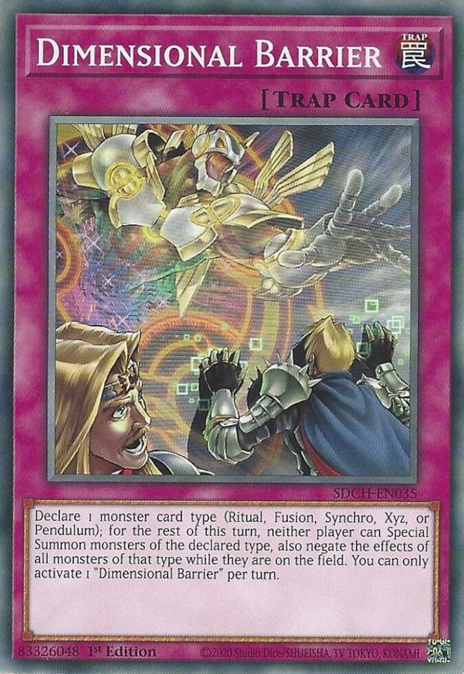 Dimensional Barrier - Structure Deck: Spirit Charmers (SDCH)