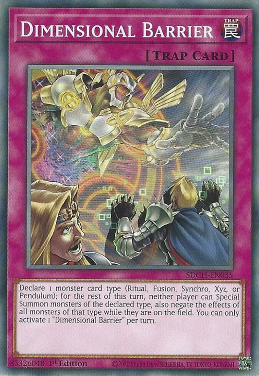 Dimensional Barrier - Structure Deck: Spirit Charmers (SDCH)