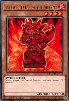 Barrier Statue of the Inferno - Maximum Gold (MAGO)