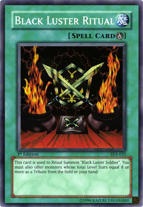 Black Luster Ritual - Starter Deck: Yugi Evolution (SYE)