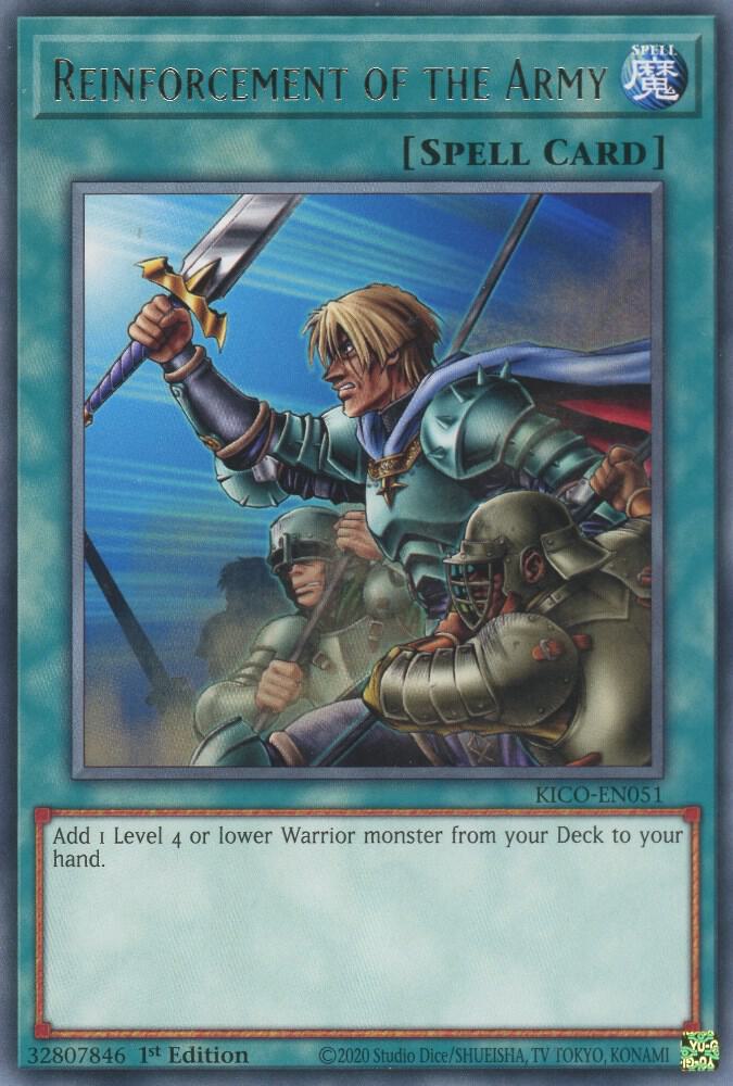 Reinforcement of the Army - King's Court (KICO)