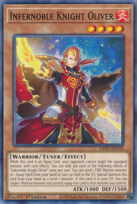 Infernoble Knight Oliver - 2021 Tin of Ancient Battles (MP21)