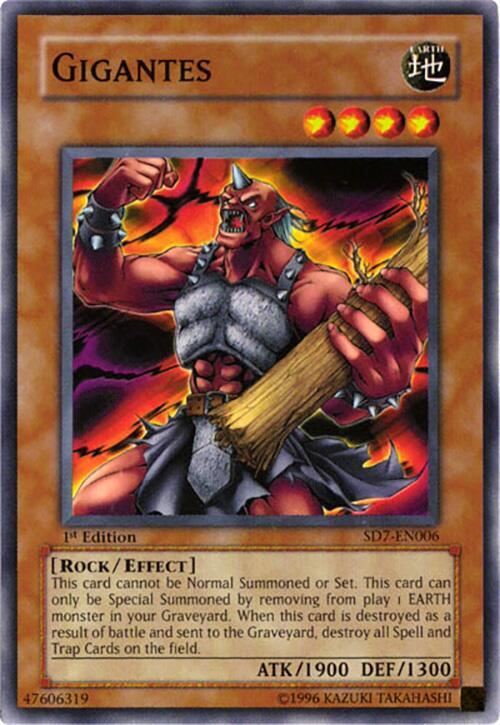 Gigantes - Structure Deck: Invincible Fortress (SD7)