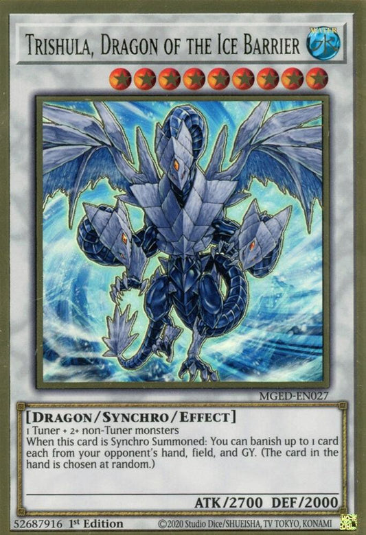 Trishula, Dragon of the Ice Barrier - Maximum Gold: El Dorado (MGED)
