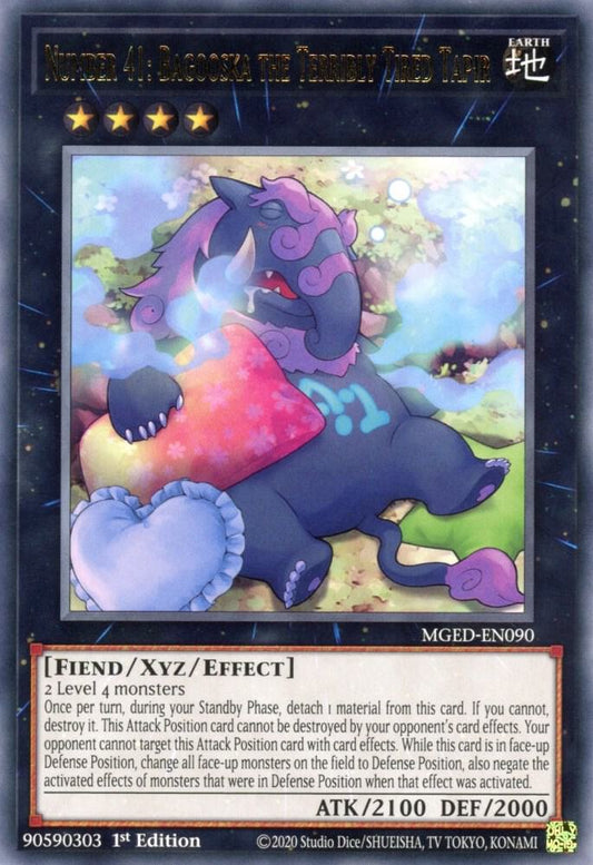 Number 41: Bagooska the Terribly Tired Tapir - Maximum Gold: El Dorado (MGED)