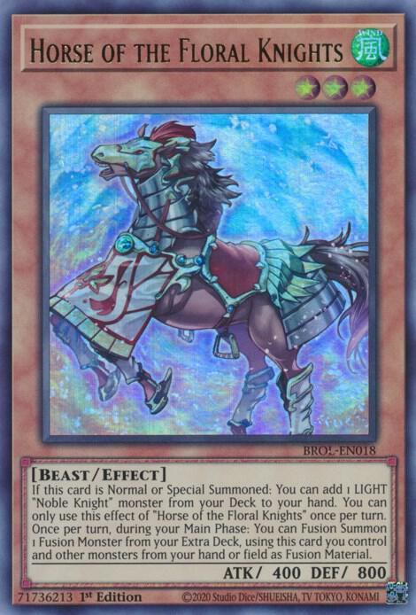 Horse of the Floral Knights - Brothers of Legend (BROL)