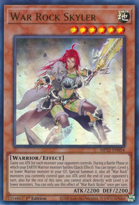 War Rock Skyler - 2022 Tin of the Pharaoh's Gods (MP22)