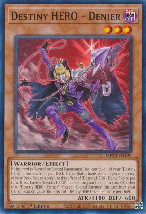 Destiny HERO - Denier - 2022 Tin of the Pharaoh's Gods (MP22)