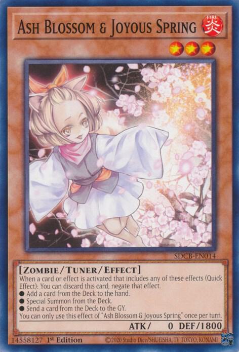 Ash Blossom & Joyous Spring - Structure Deck: Legend of the Crystal Beasts (SDCB)