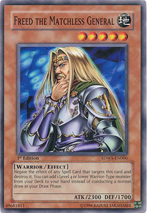 Freed the Matchless General - Structure Deck: Warriors' Strike (SDWS)