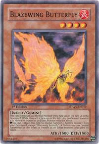 Blazewing Butterfly - Structure Deck: Warriors' Strike (SDWS)