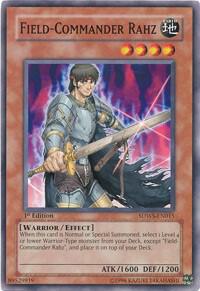 Field-Commander Rahz - Structure Deck: Warriors' Strike (SDWS)