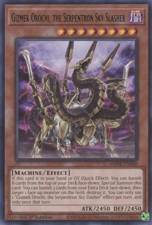 Gizmek Orochi, the Serpentron Sky Slasher - Amazing Defenders (AMDE)