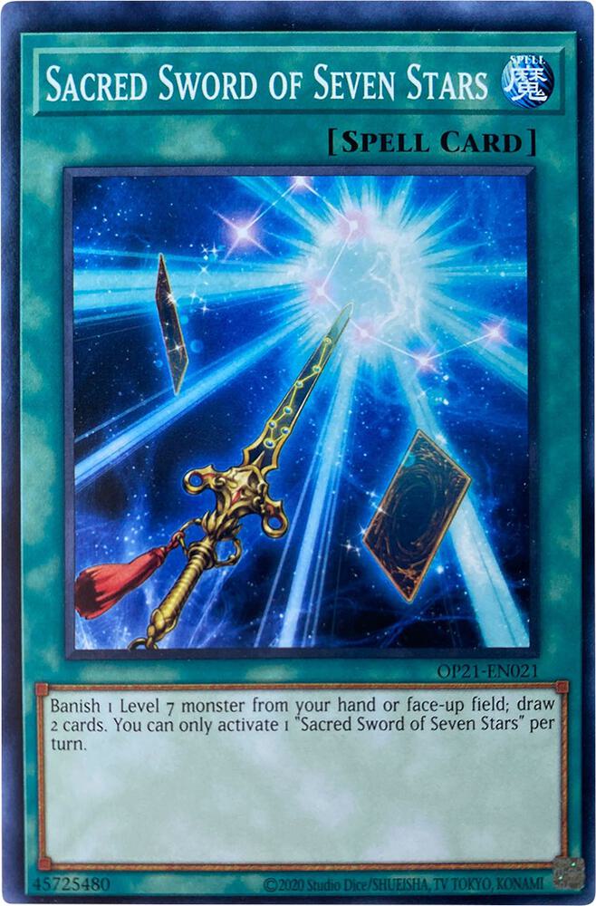 Sacred Sword of Seven Stars - OTS Tournament Pack 21 (OP21)
