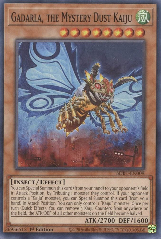 Gadarla, the Mystery Dust Kaiju - Structure Deck: Beware of Traptrix (SDBT)