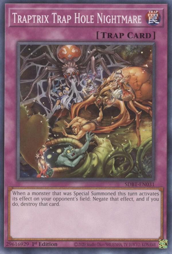 Traptrix Trap Hole Nightmare - Structure Deck: Beware of Traptrix (SDBT)