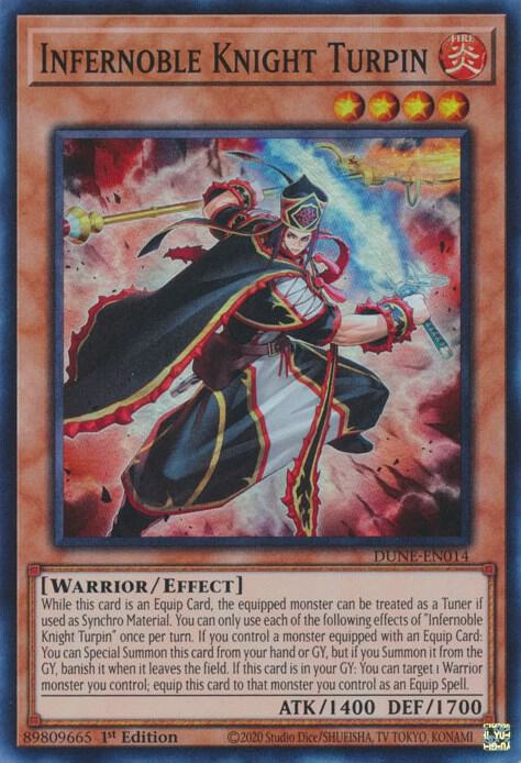 Infernoble Knight Turpin - Duelist Nexus (DUNE)