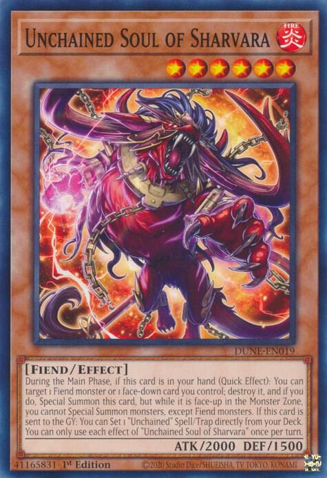 Unchained Soul of Sharvara - Duelist Nexus (DUNE)