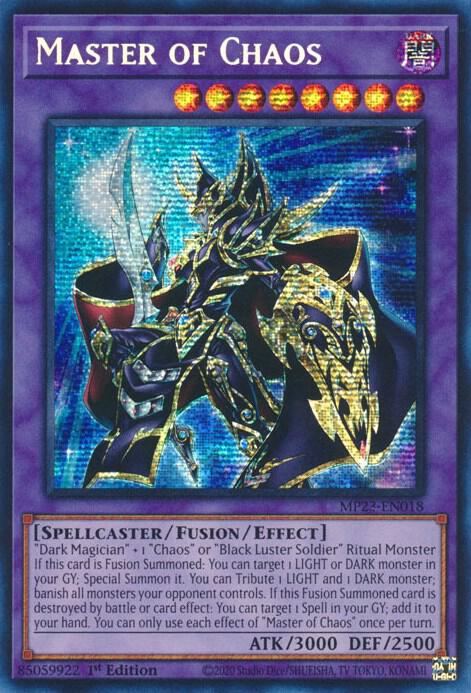 Master of Chaos - 25th Anniversary Tin: Dueling Heroes Mega Pack (MP23)
