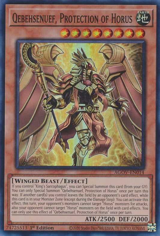 Qebehsenuef, Protection of Horus - Age of Overlord (AGOV)
