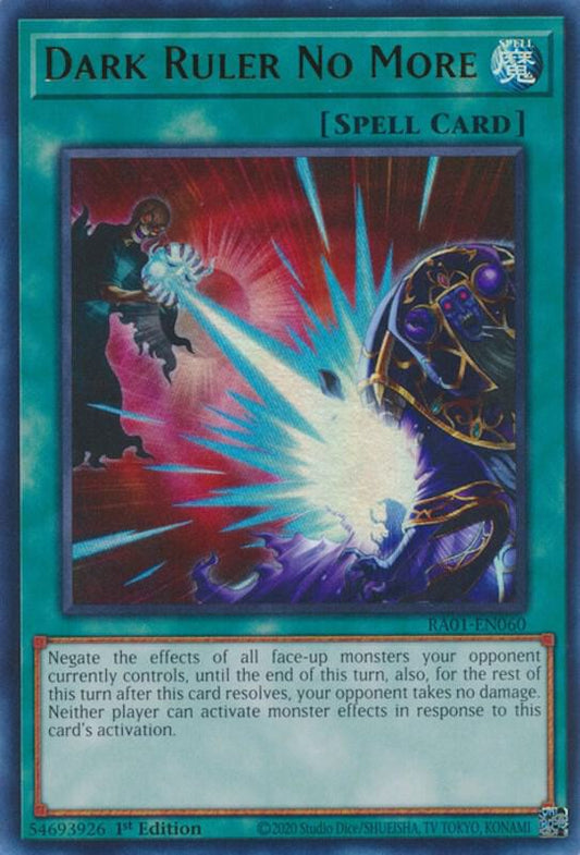 Dark Ruler No More (UR) - 25th Anniversary Rarity Collection (RA01)