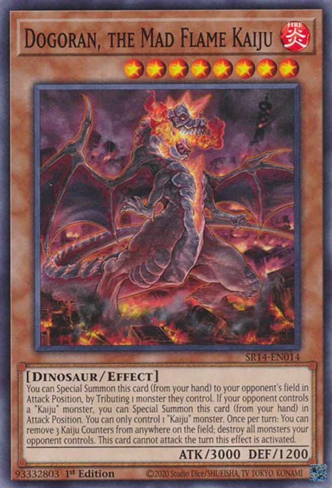 Dogoran, the Mad Flame Kaiju - Structure Deck: Fire Kings (SR14)