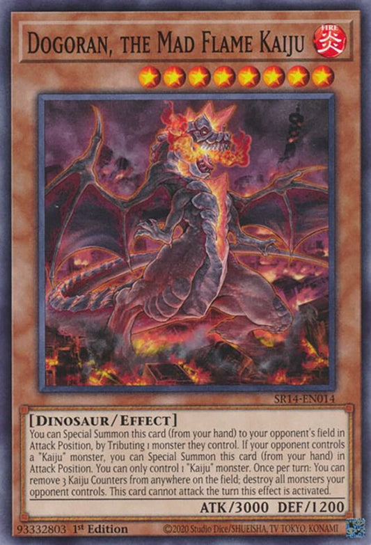 Dogoran, the Mad Flame Kaiju - Structure Deck: Fire Kings (SR14)